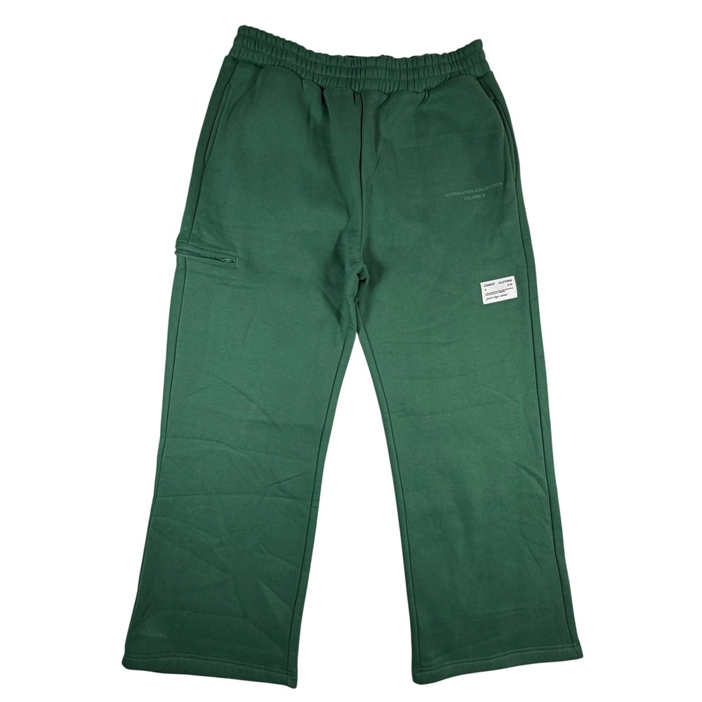 Comfrt Affirmation Collection Vol 9 Green Wide Leg Sweatpants Mens XL